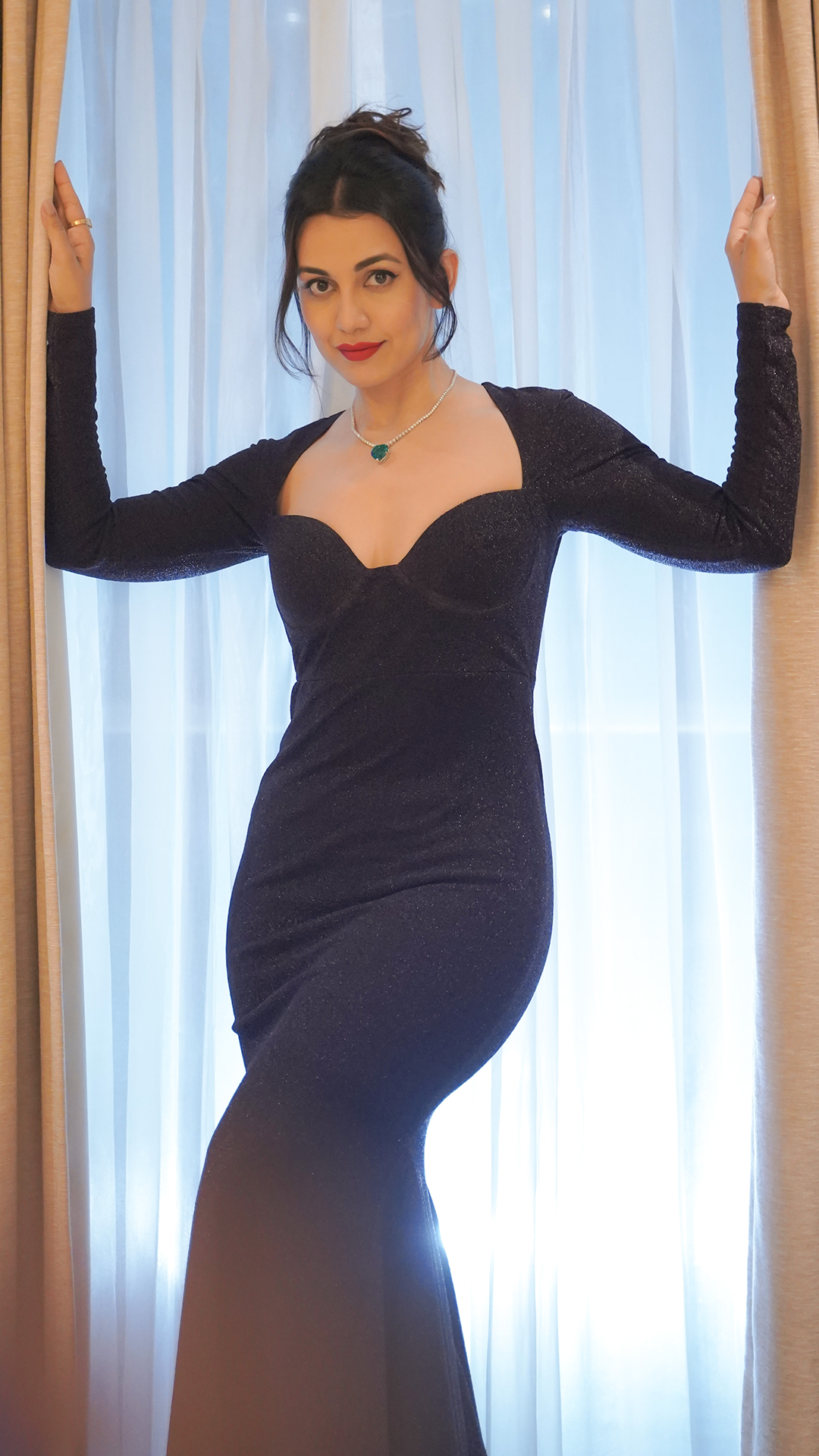 ESHA KANSARA IN OUR PERIWINKLE DRESS
