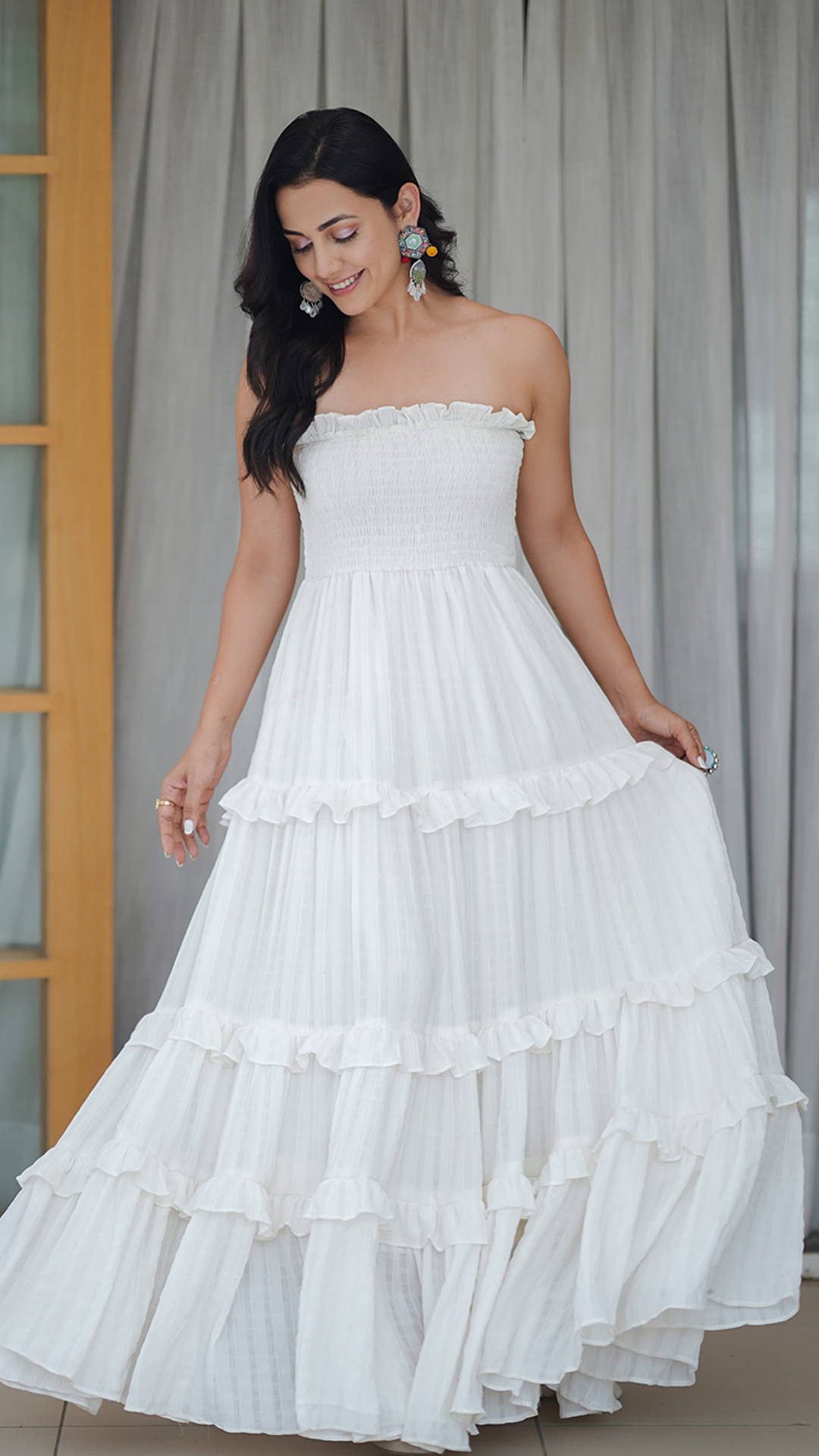 ESHA KANSARA IN OUR SWAN DRESS
